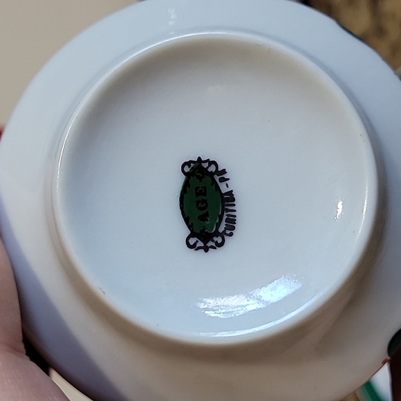 Vintage Colorful Rooster Teacup and Saucer Set - Picture 5 of 6